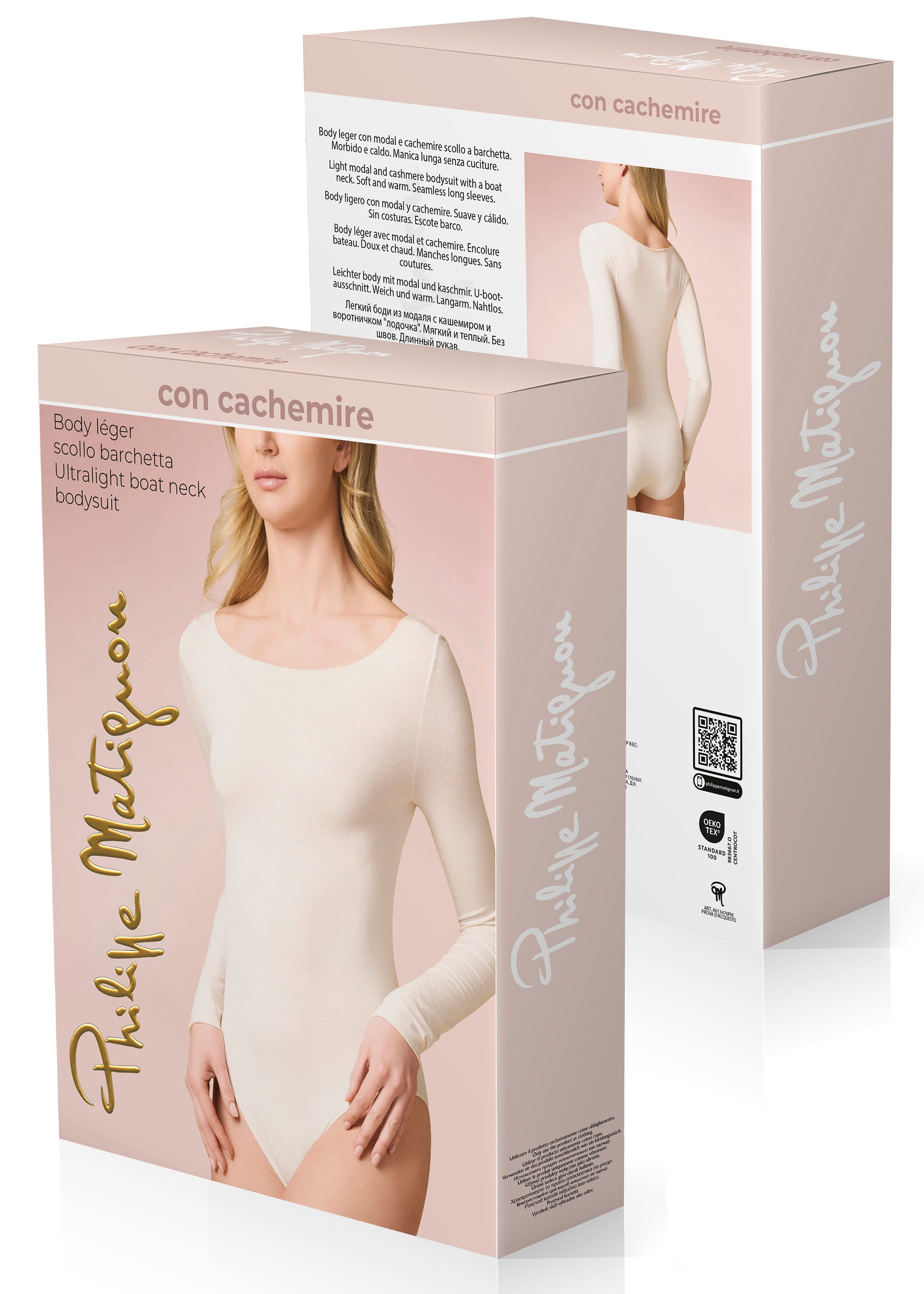 BODY LEGER CON CACHEMIRE