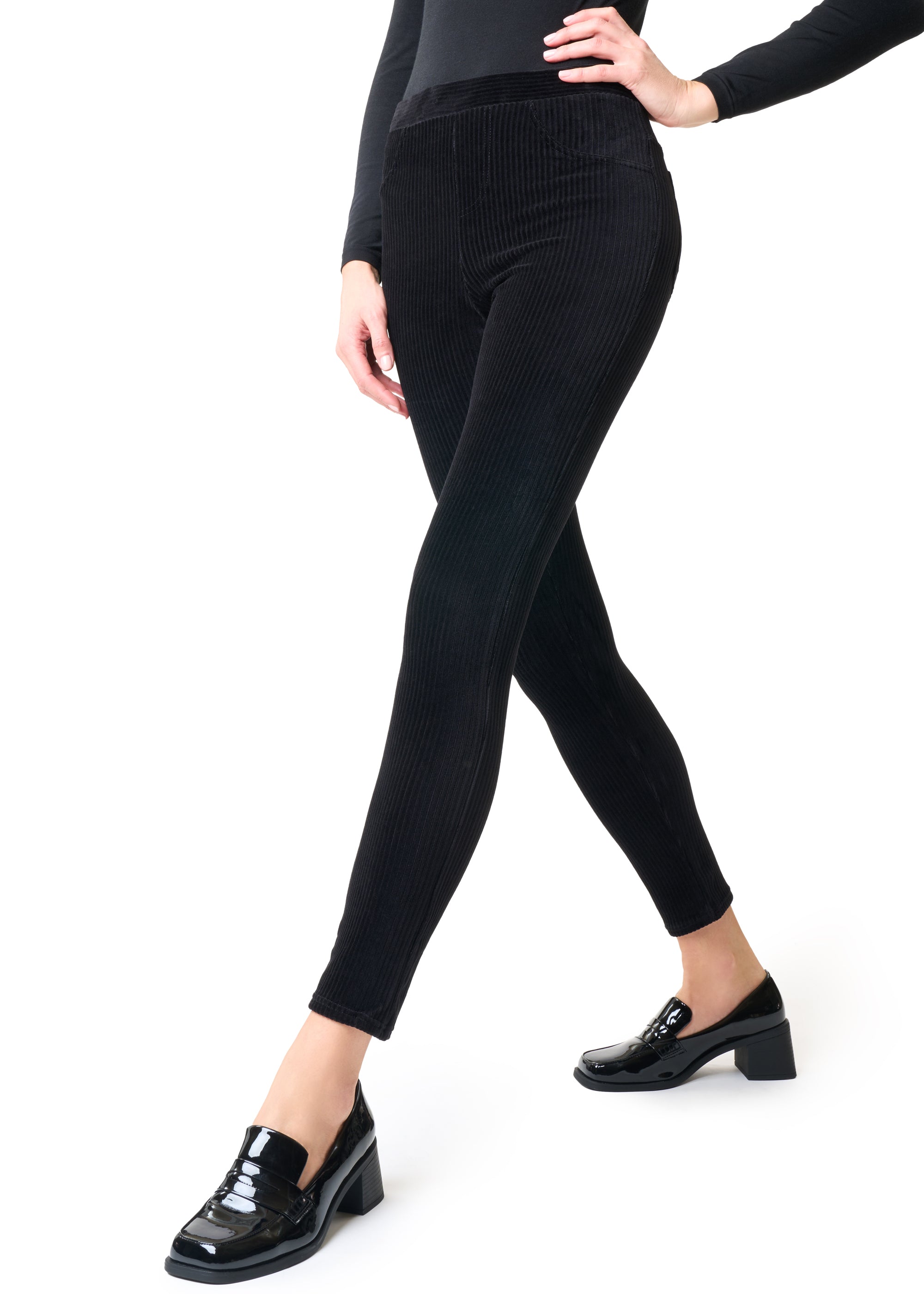 LEGGINGS VELLUTO COSTA LARGA