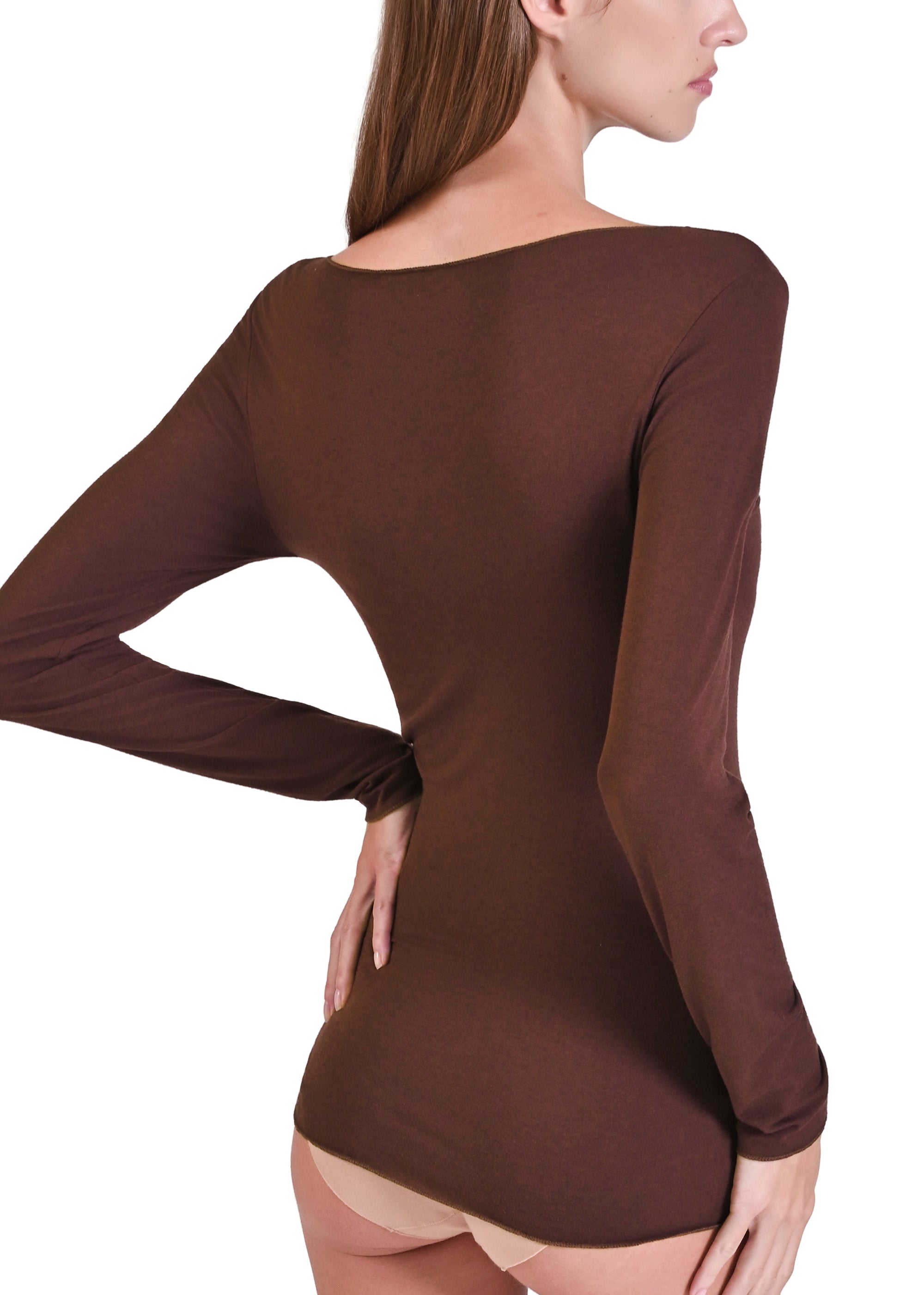 MAGLIA LEGER CON CACHEMIRE