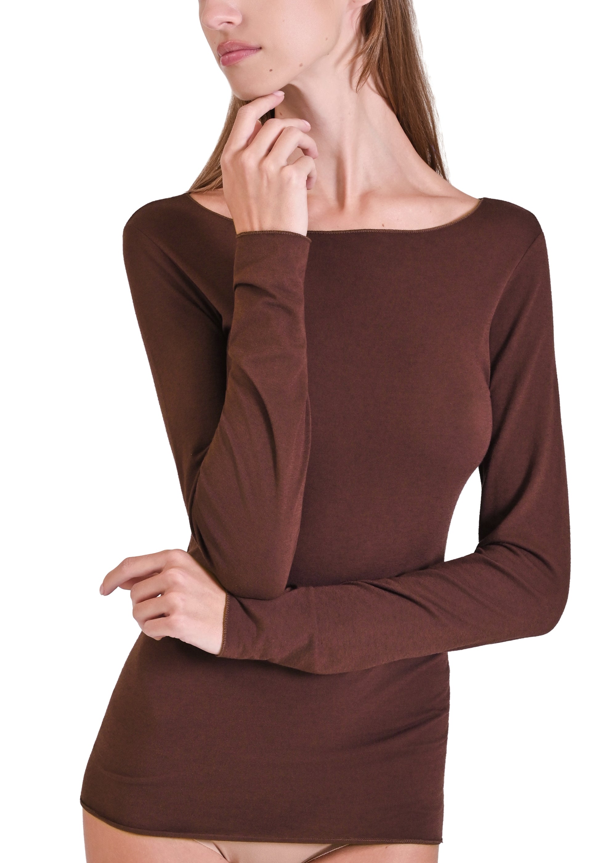 MAGLIA LEGER CON CACHEMIRE