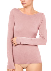 MAGLIA LEGER CON CACHEMIRE