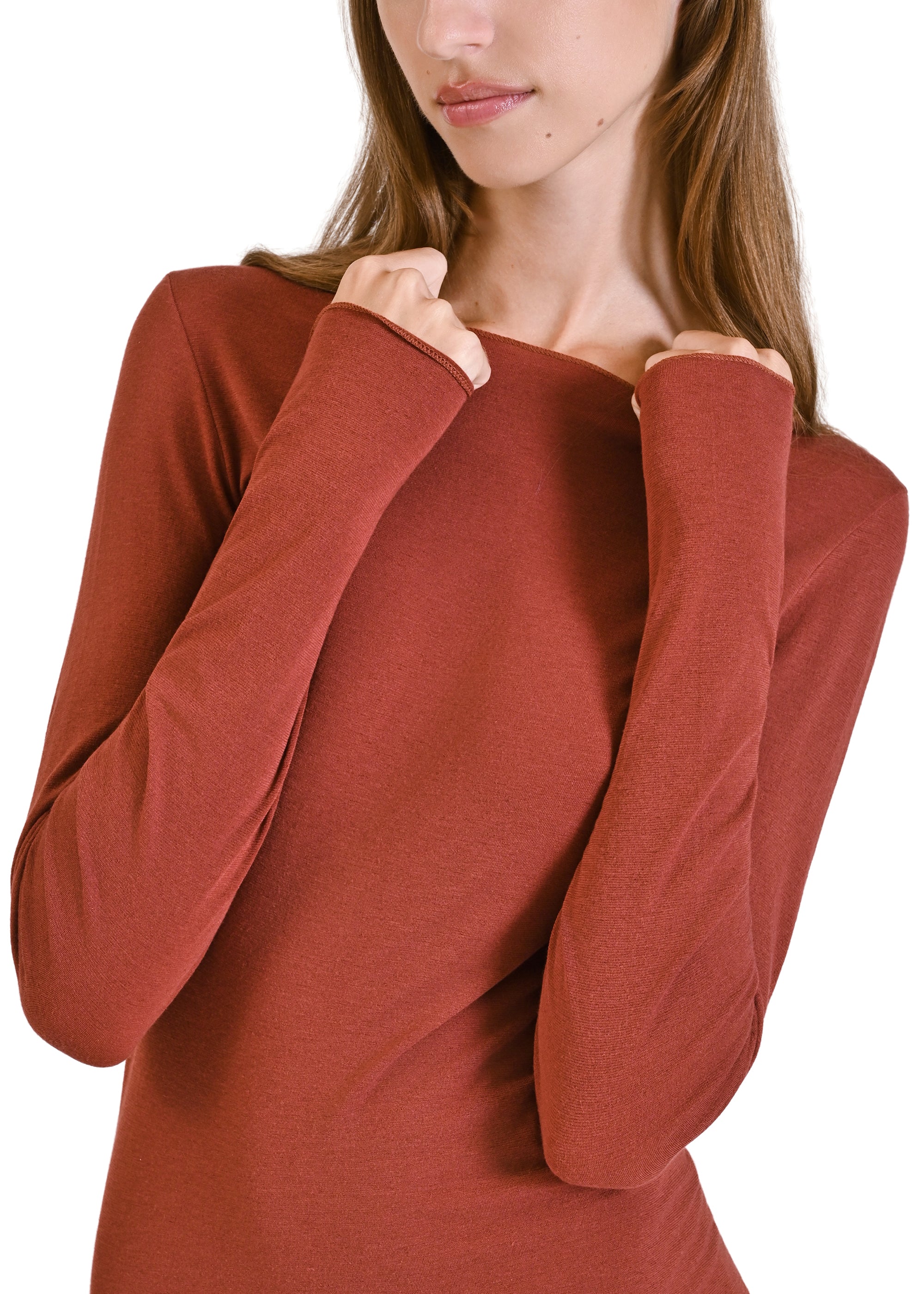 MAGLIA LEGER CON CACHEMIRE