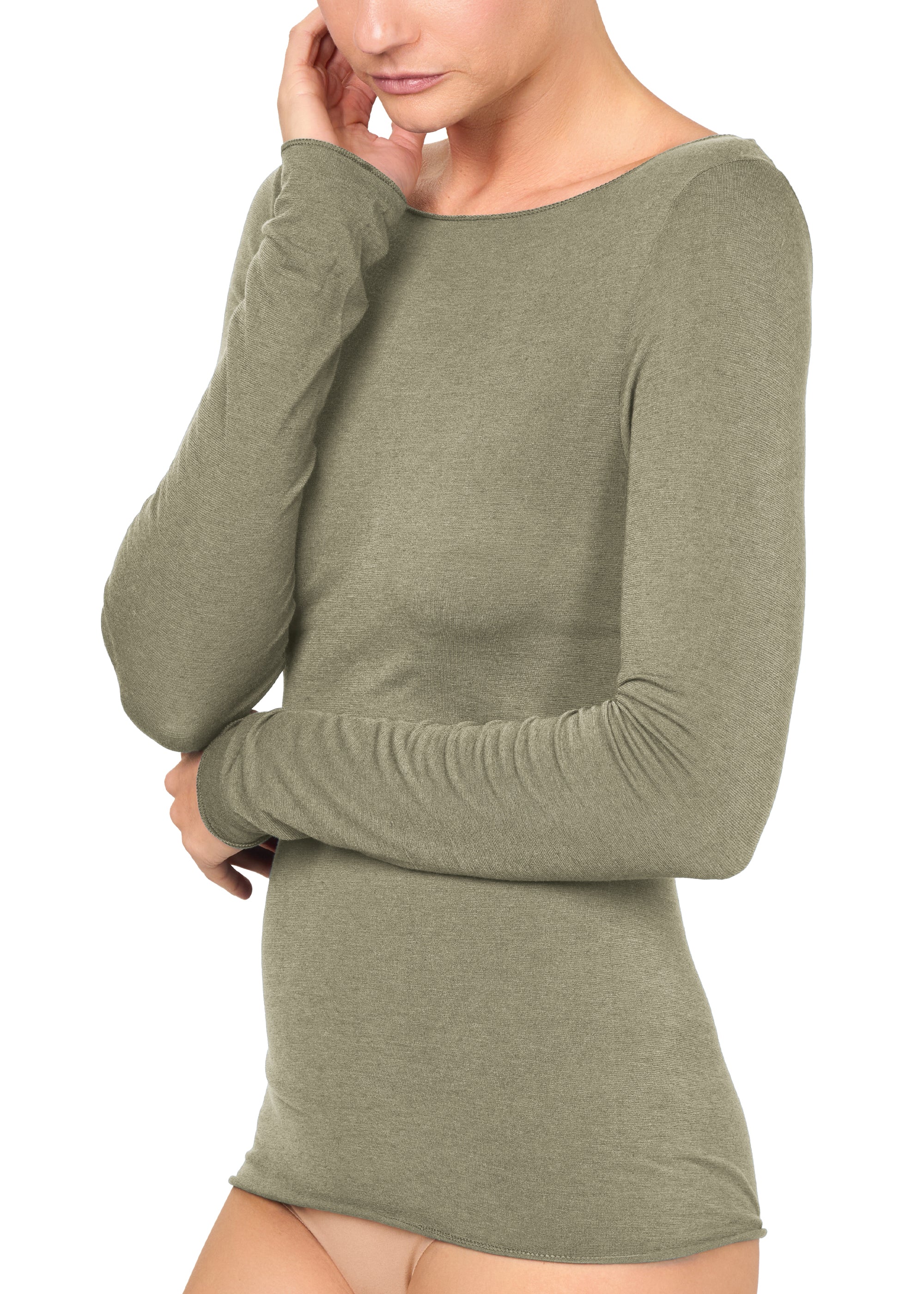MAGLIA LEGER CON CACHEMIRE