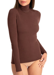 MAGLIA LEGER CON CACHEMIRE COLLO ALTO