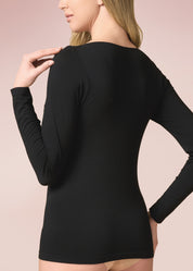 MAGLIA MODAL E SETA