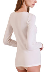 MAGLIA MODAL E SETA