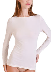 MAGLIA MODAL E SETA