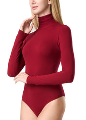 BODY LEGER CON CACHEMIRE COLLO ALTO