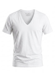 T-SHIRT MAN SCOLLO V ELASTICIZZATO