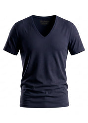 T-SHIRT MAN SCOLLO V ELASTICIZZATO