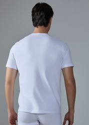 T-SHIRT MAN GIROCOLLO ELASTICIZZATO