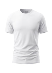 T-SHIRT MAN GIROCOLLO ELASTICIZZATO