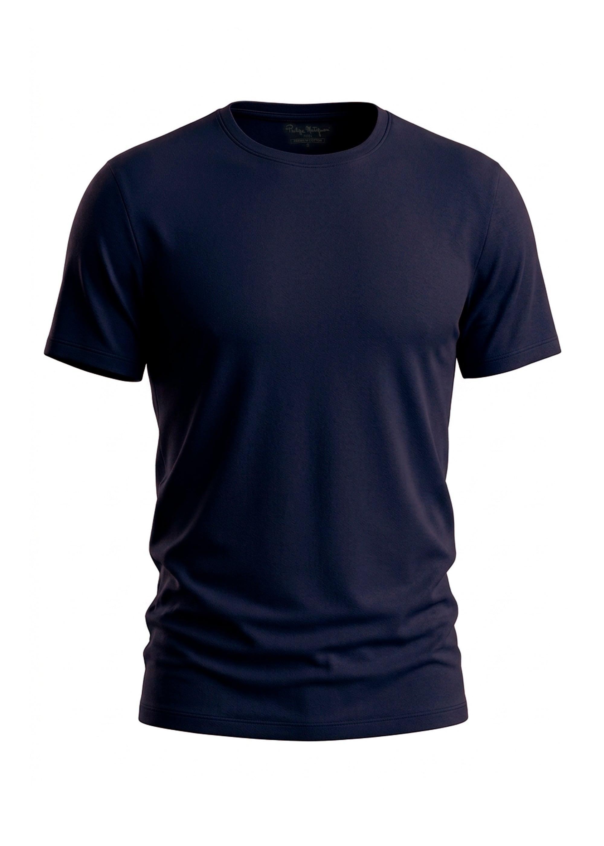 T-SHIRT MAN GIROCOLLO ELASTICIZZATO