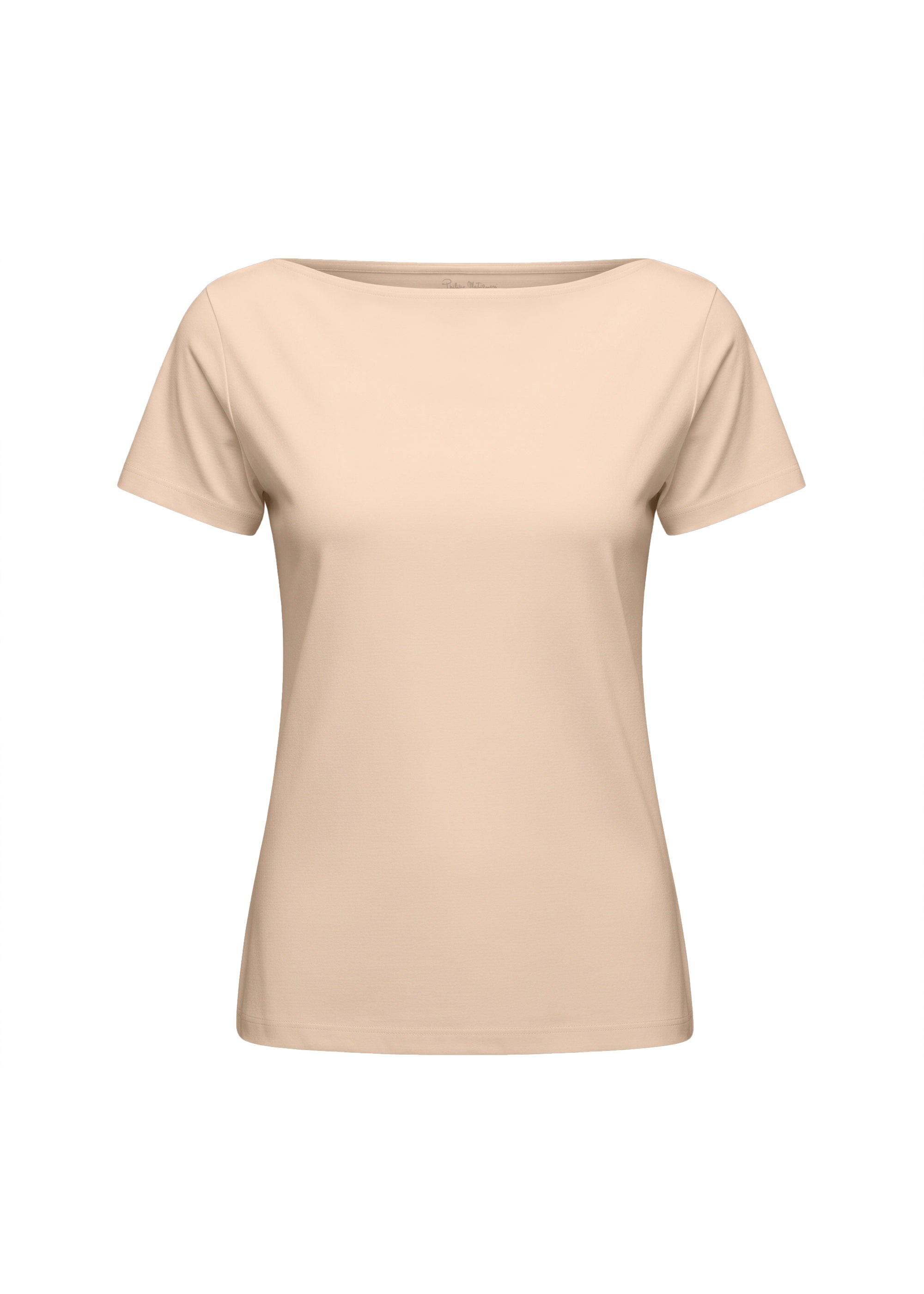 T-SHIRT LEGER CON LINO SCOLLO BARCHETTA