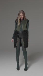 MAGLIA LEGER CON CACHEMIRE